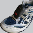 Schuh mit Polar S1 Sensor